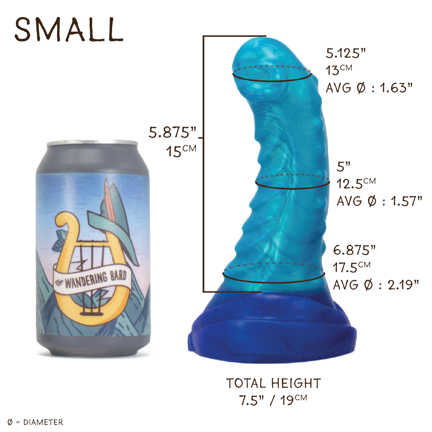 Small Basilisk 00-30 Soft Calico Coffee