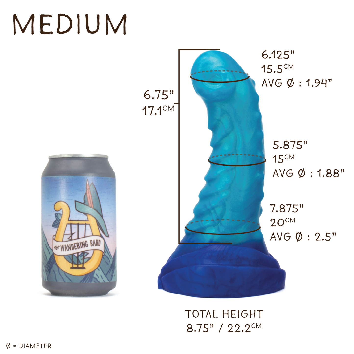 Medium Basilisk 00-50 Medium Gummy Shark GITD