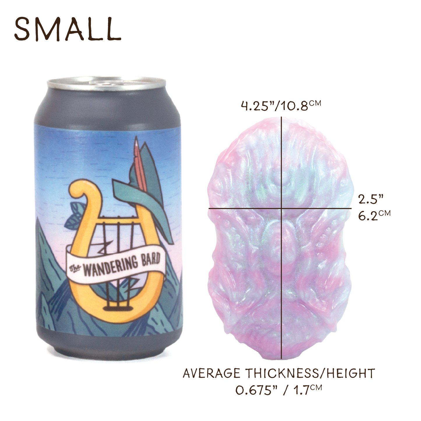Small Blight 00-50 Medium Shimmer Sky GITD