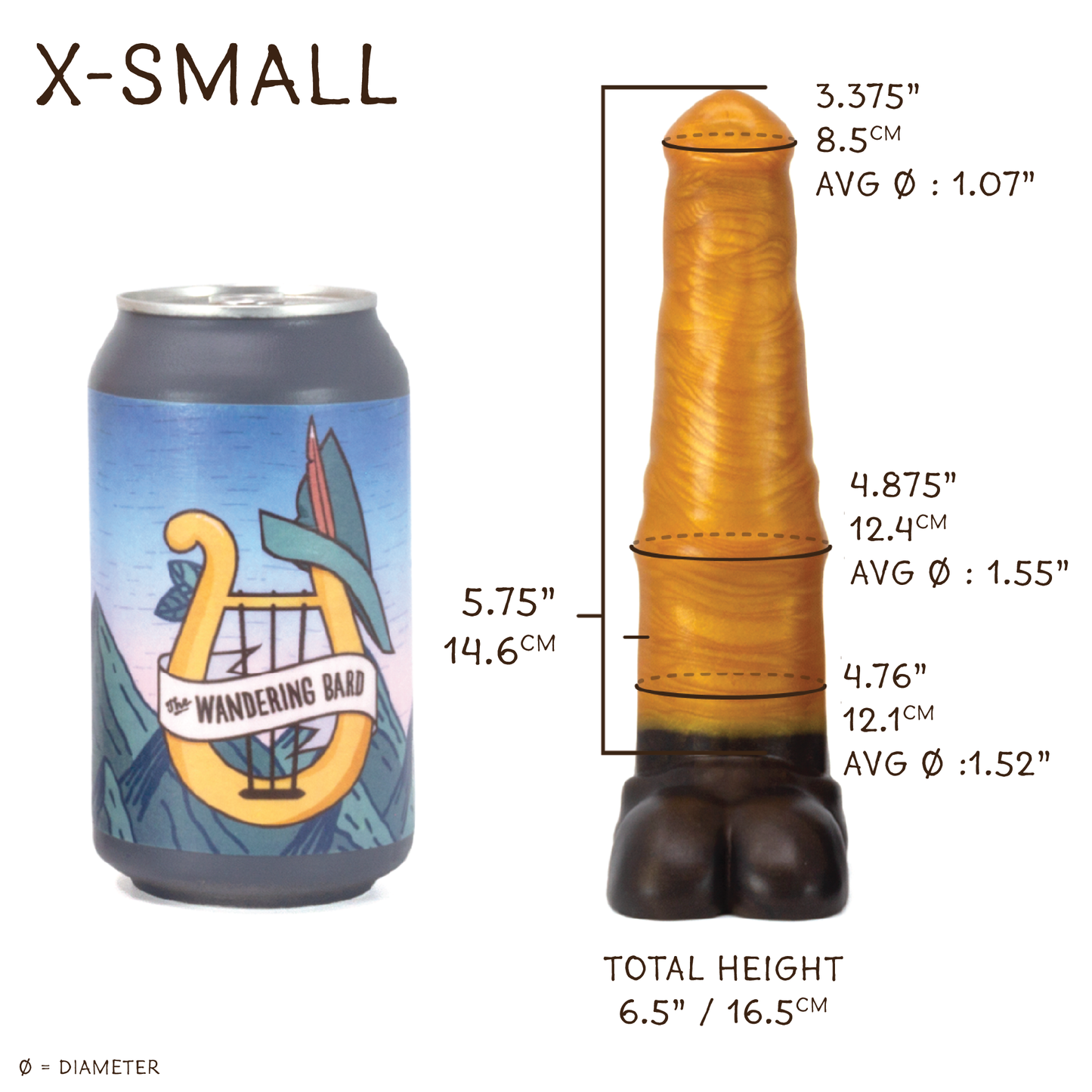 X-Small Centaur 00-30 Soft Killer Clown Spilt UV GITD