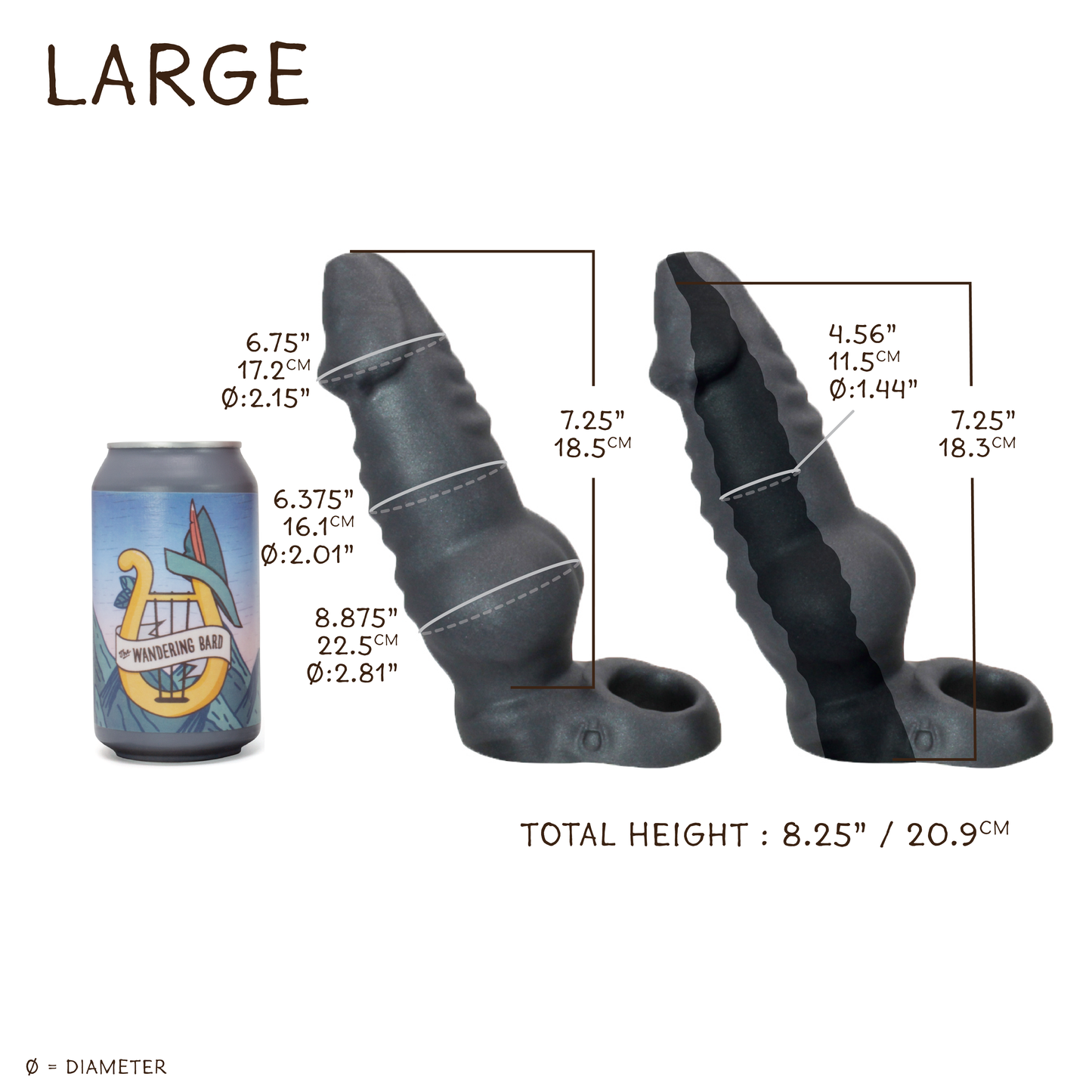 Dragon Sheath Large 00-30 Soft TIdal