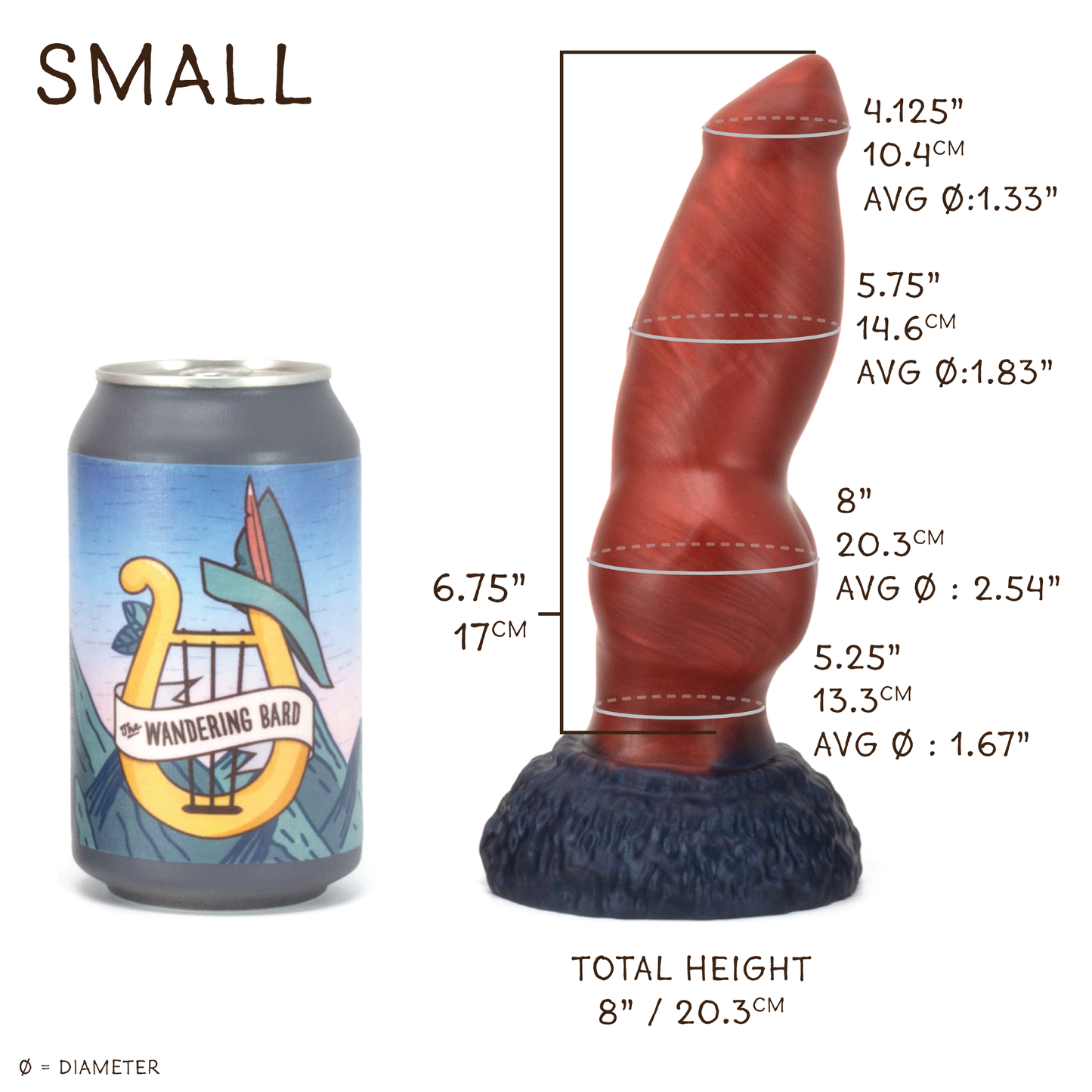 Small Direwolf 00-31 Soft Near Clear Dragon's Breath CS