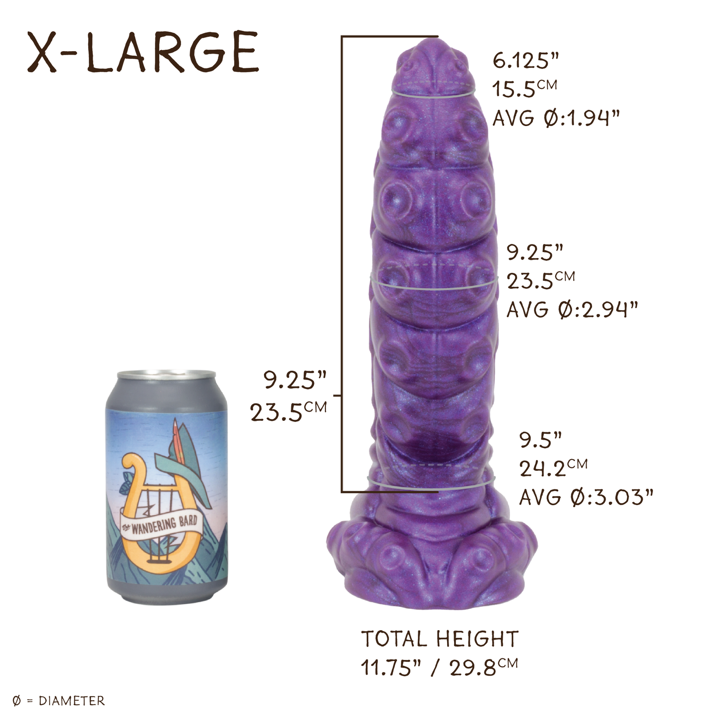X-Large Grick 00-30 Soft Dream Fade GITD