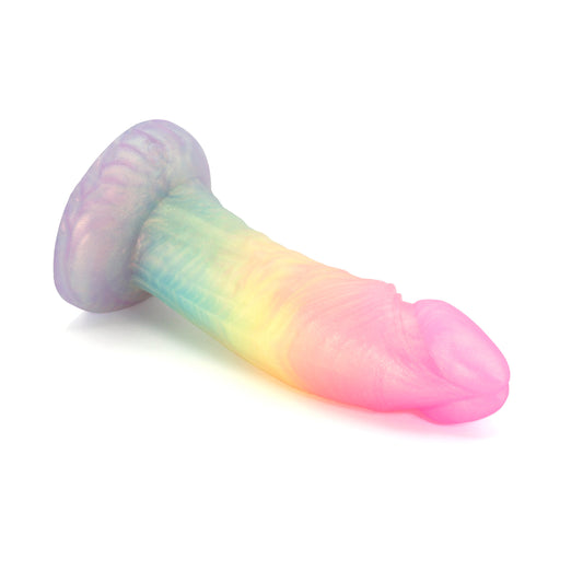Human Bard Large 00-31 Soft Near Clear Rainbow UV Shimmer