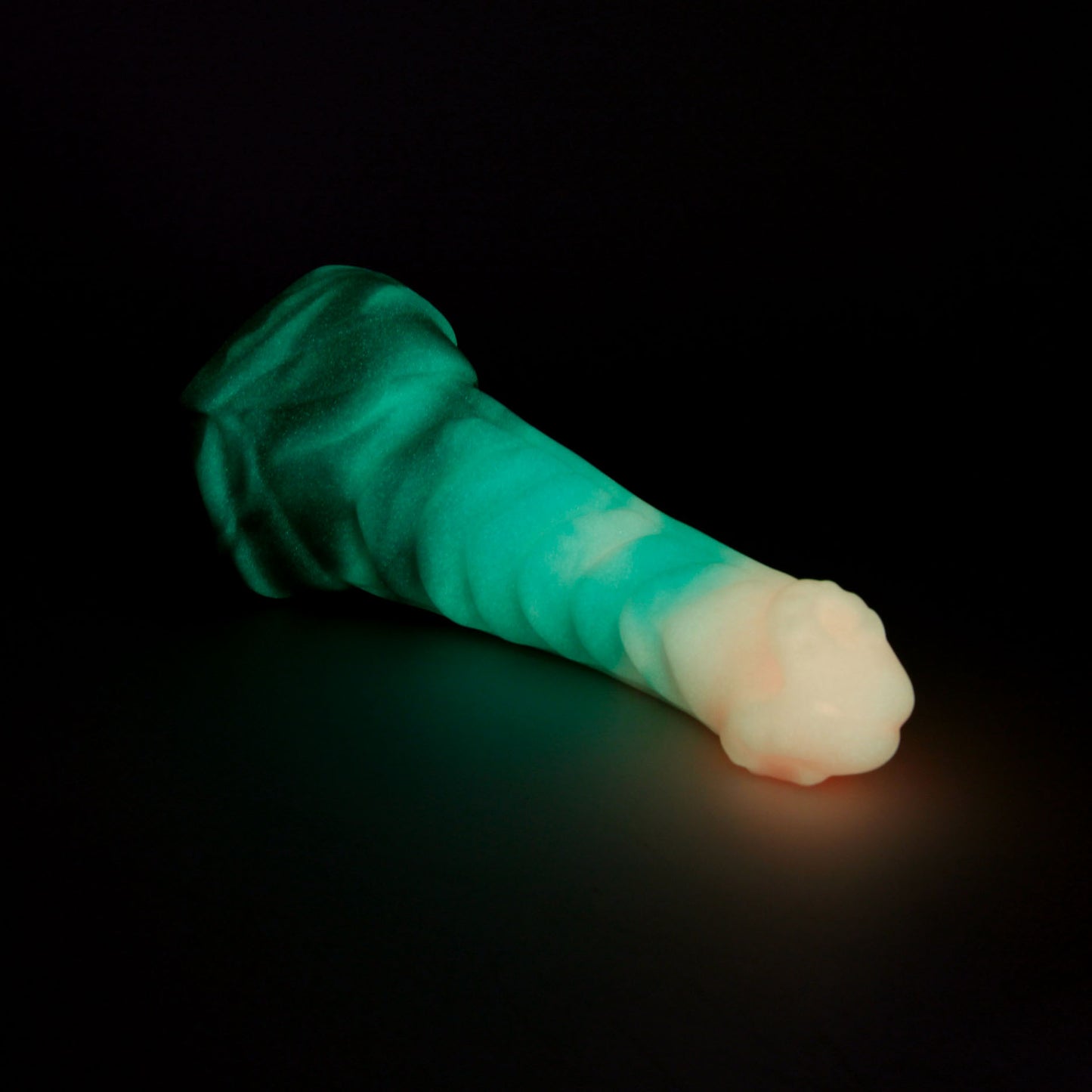 Basilisk Small 00-30 Soft Watermelon Candy GITD Suction Base