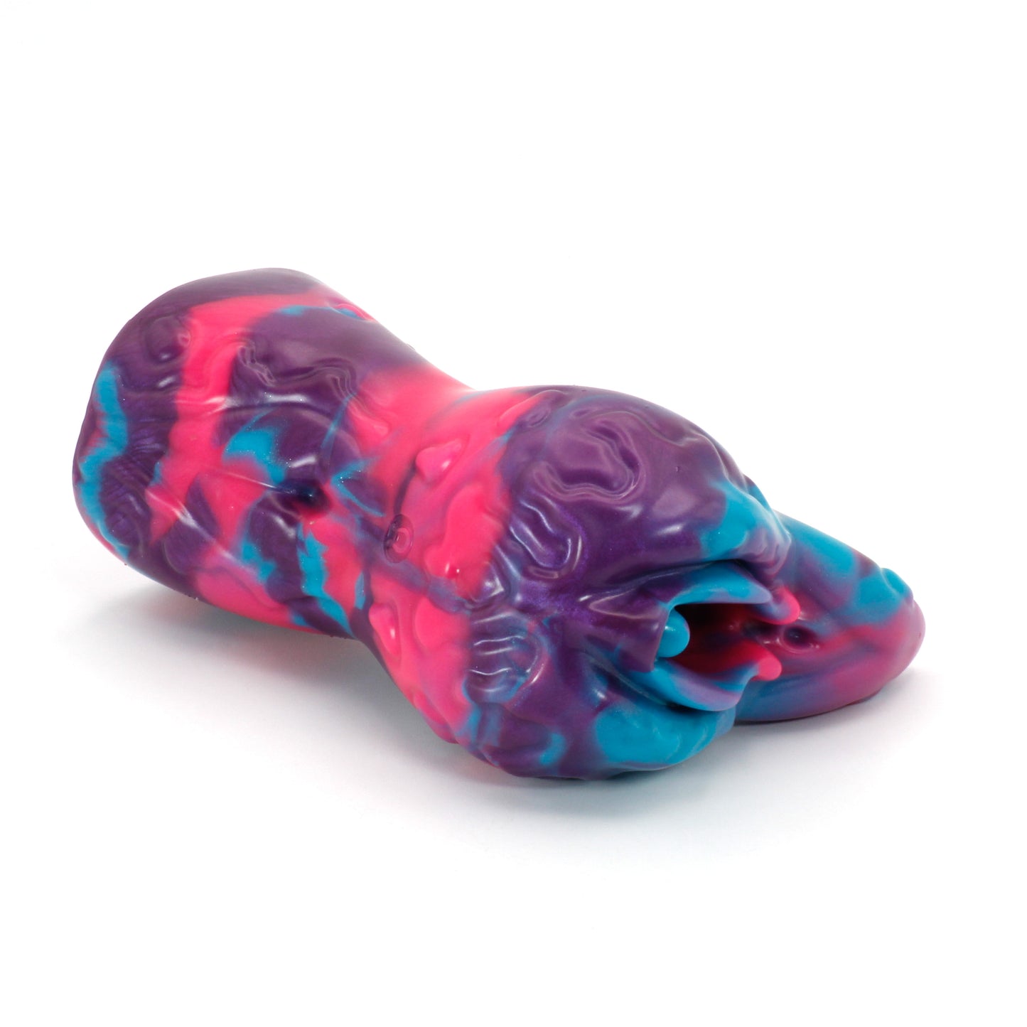 Petra the Kobold Stroker Relaxed Ridges 00-20 Super Soft Neon Tropic GITD