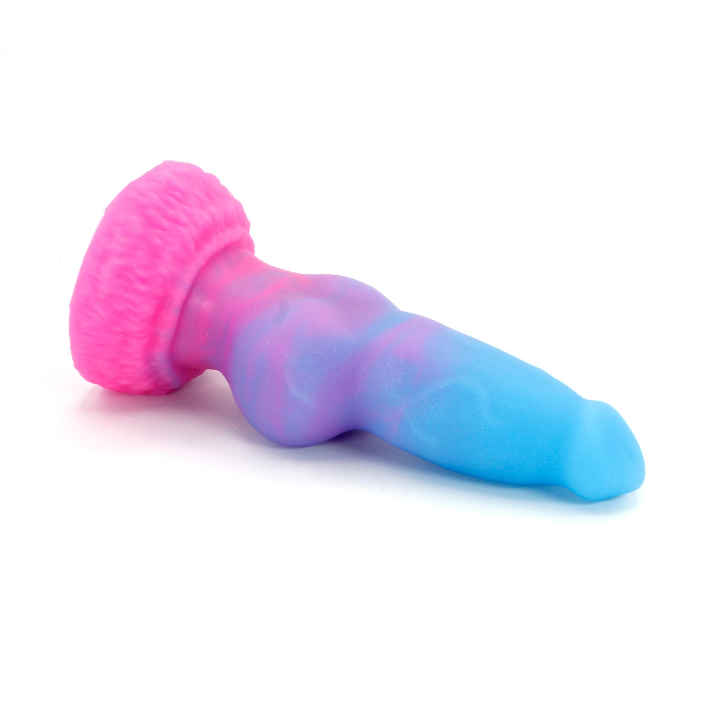 Direwolf Small 00-30 Soft Bi Pride GITD Suction Base