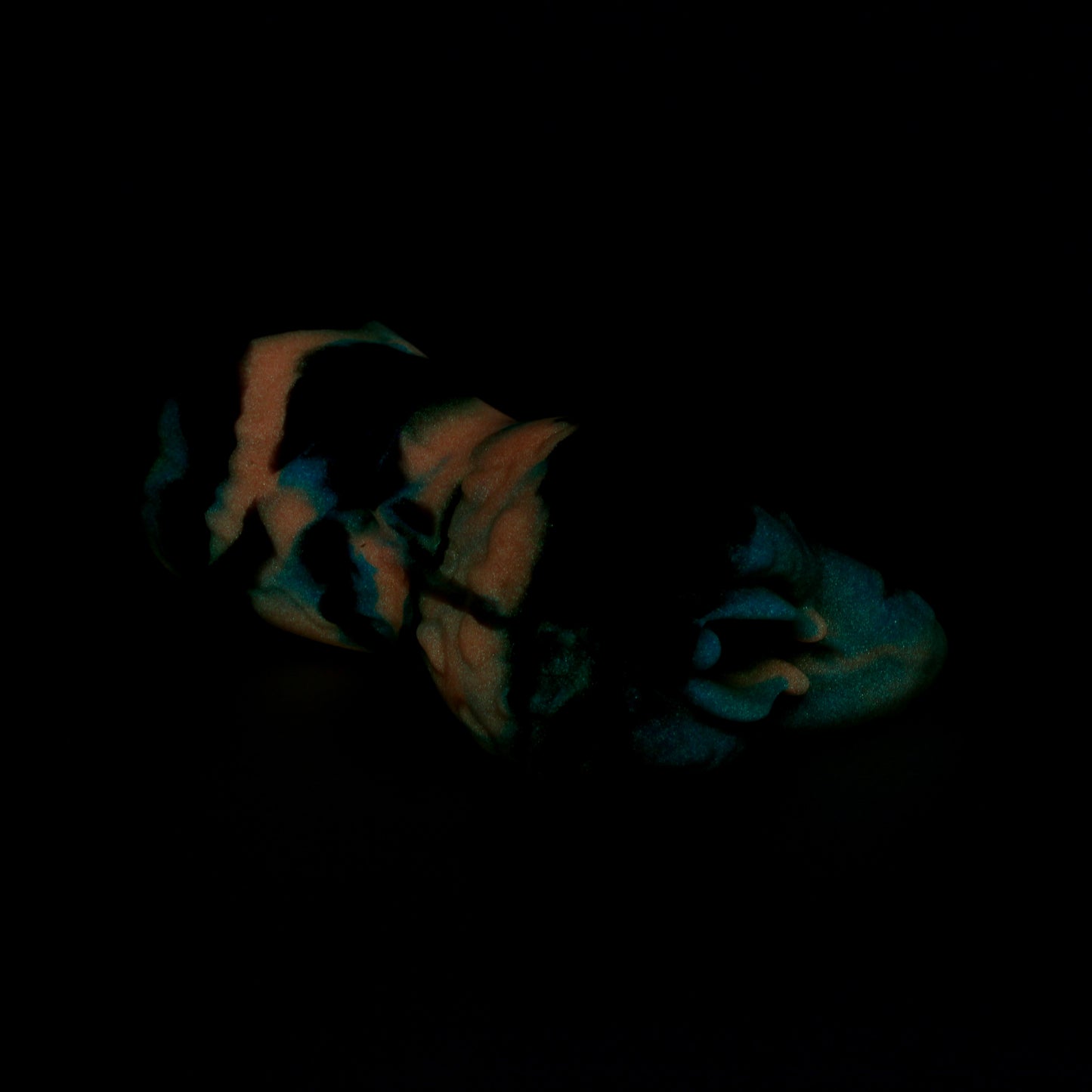 Petra the Kobold Stroker Relaxed Ridges 00-20 Super Soft Neon Tropic GITD