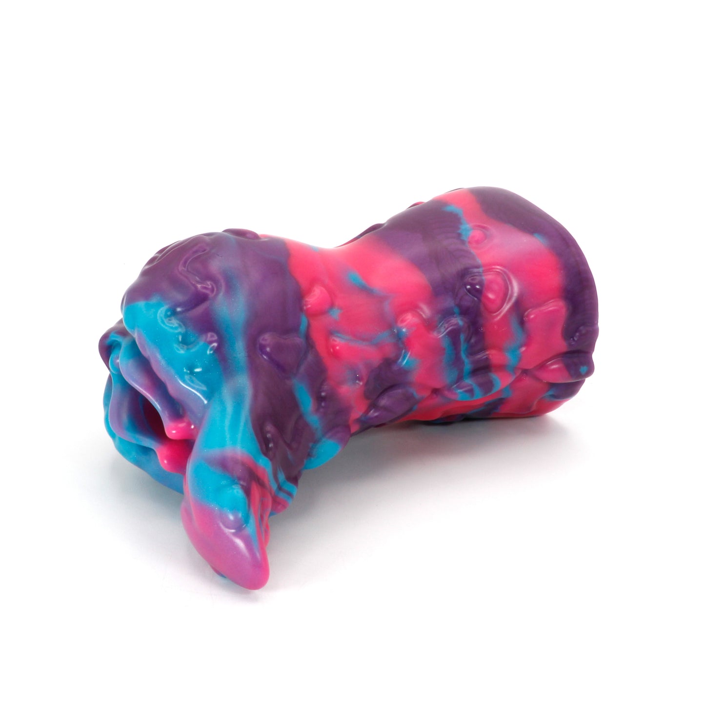 Petra the Kobold Stroker Relaxed Ridges 00-20 Super Soft Neon Tropic GITD