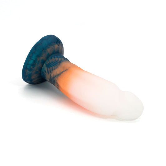 Elven Sorcerer Small 00-30 Soft Ghostly Pumpkin Patch GITD Suction Base