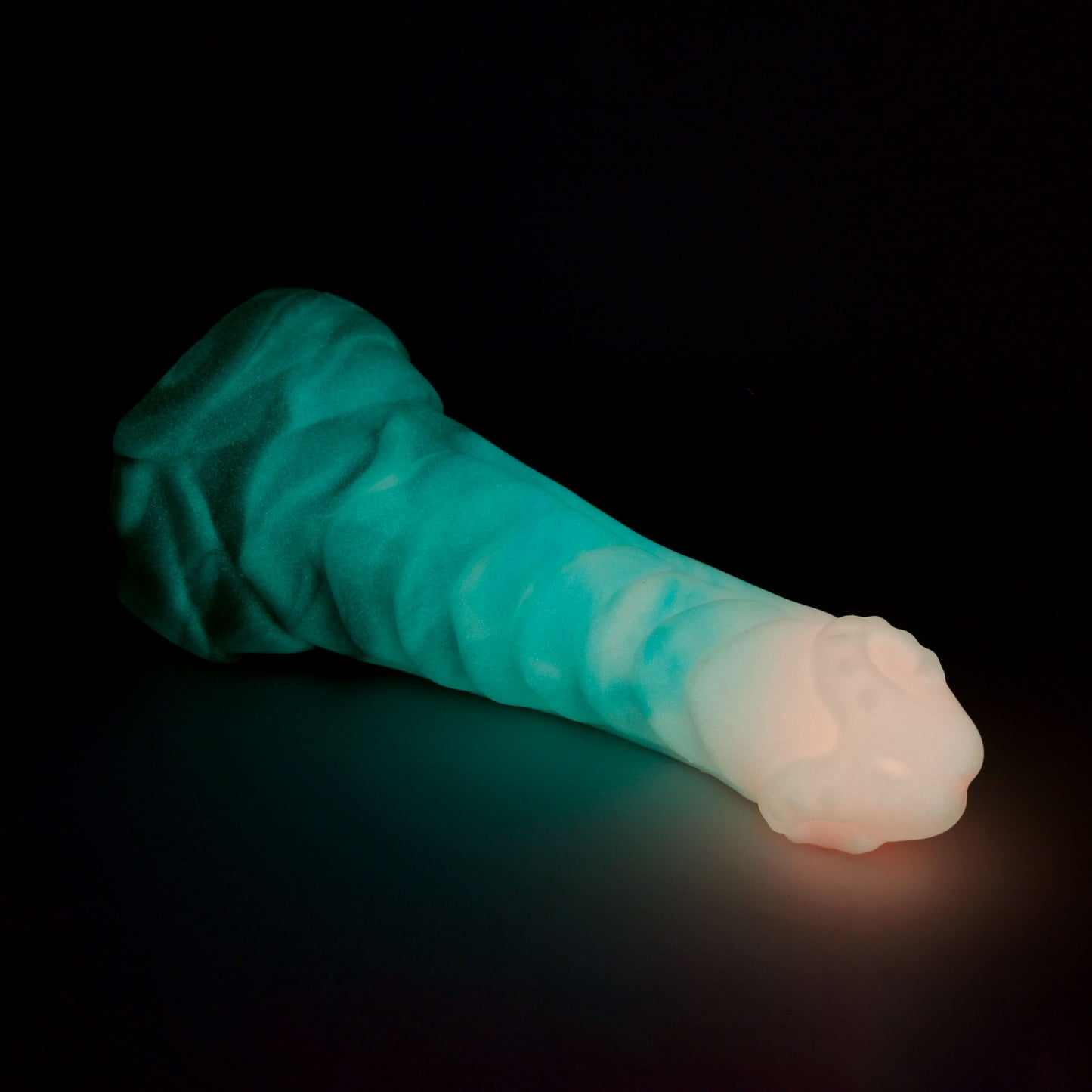 Basilisk Large 00-30 Soft Watermelon Candy GITD Suction Base