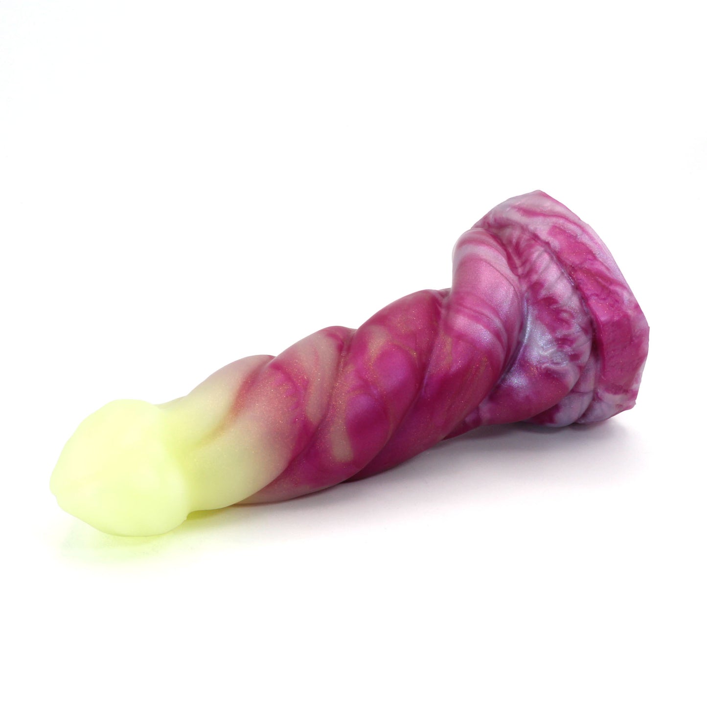 Mind Flayer Medium 00-30 Soft Hibiscus GITD Suction Base