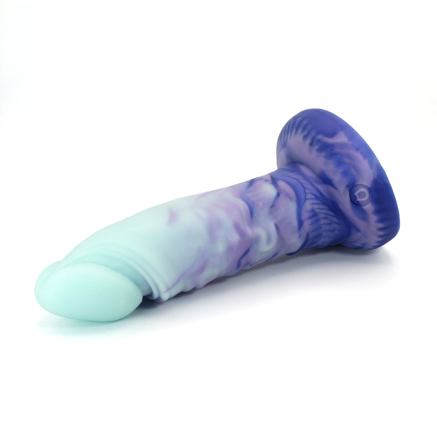 Human Bard Large 00-30 Soft Tropical Coral GITD Suction Base