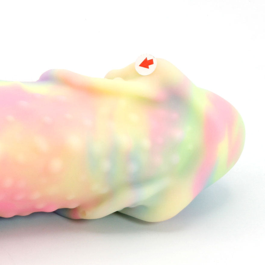 Gilbert X-Large 00-30 Soft Marshmallow Split Rainbow GITD FLOP