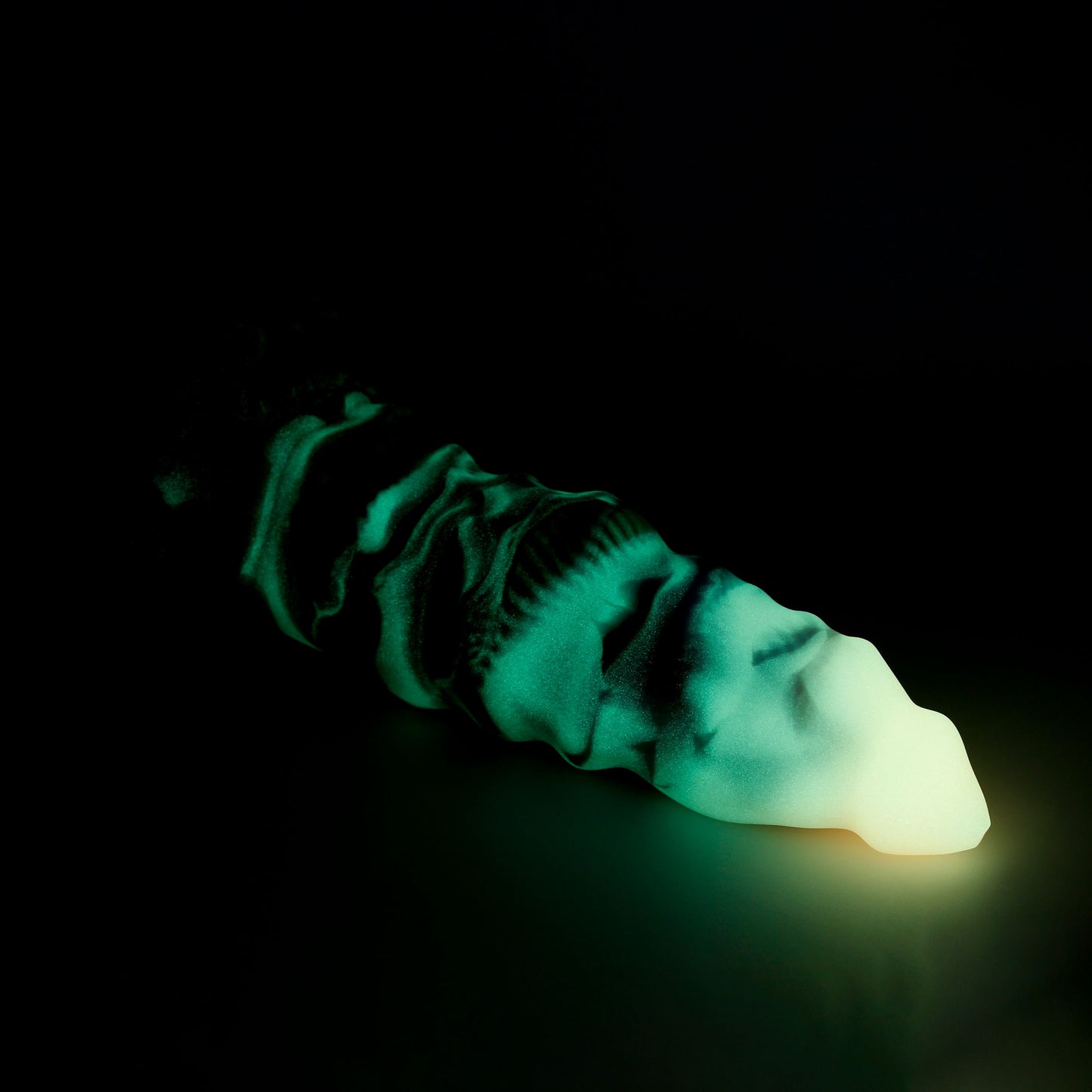 Dryder Large 00-30 Soft Witches Pumpkin GITD Suction Base