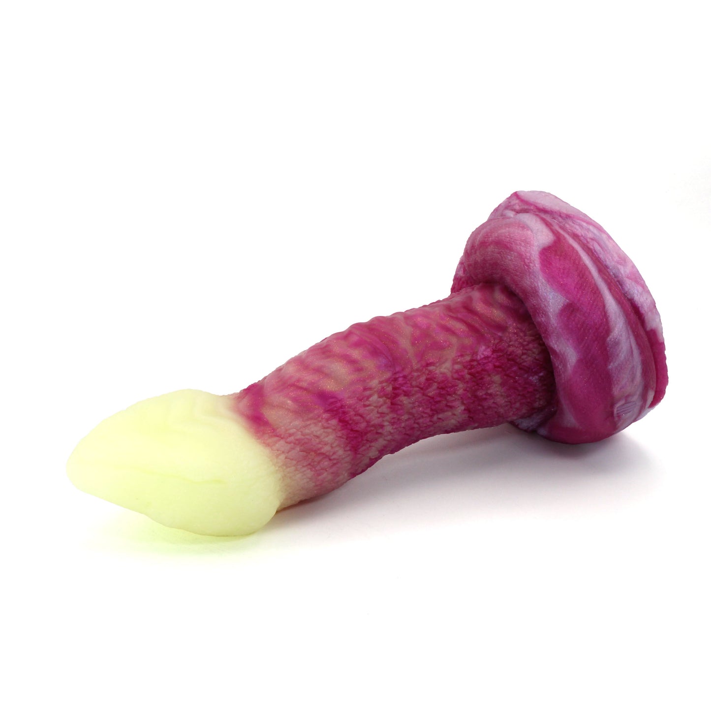 Medusa Large 00-30 Soft Hibiscus GITD Suction Base