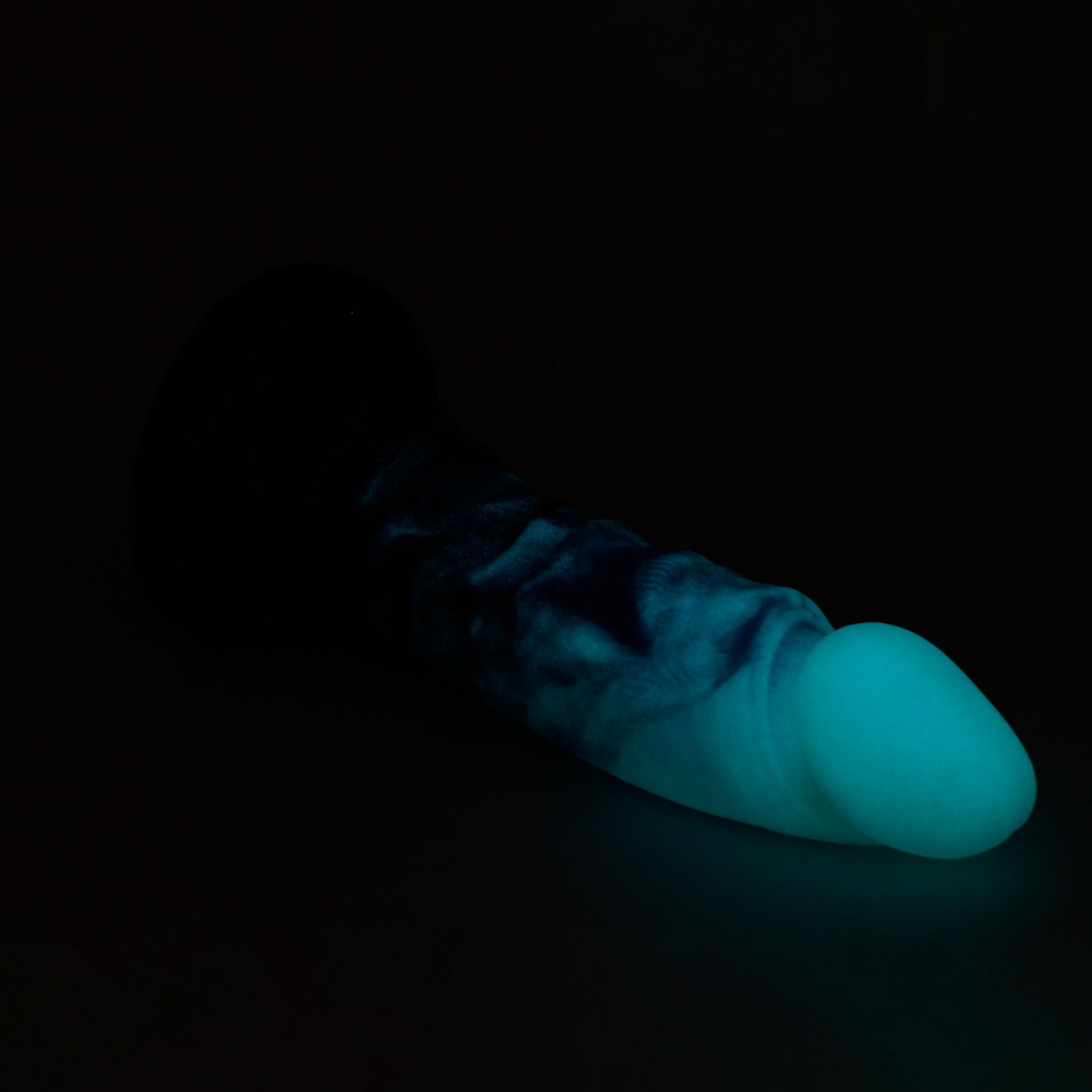 Human Bard X-Large 00-30 Soft Tropical Coral GITD Suction Base