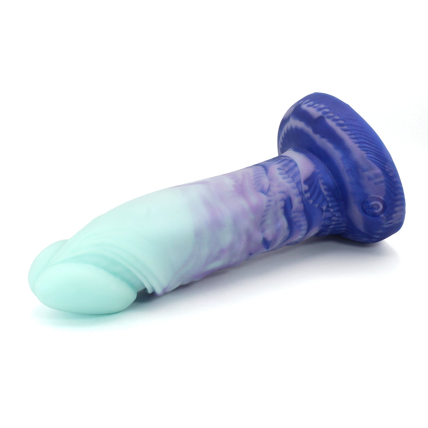 Human Bard X-Large 00-30 Soft Tropical Coral GITD Suction Base