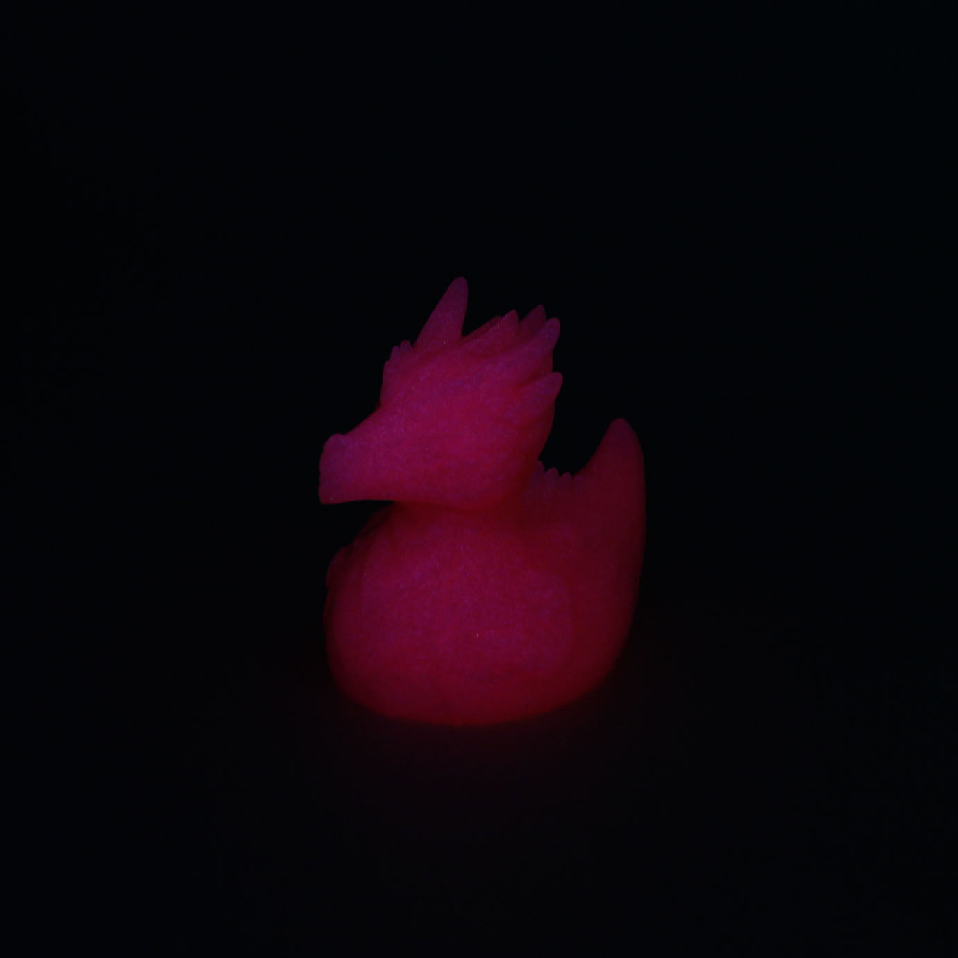 Kobold Ducky Squish Small 00-20 Super Soft Pink GITD UV