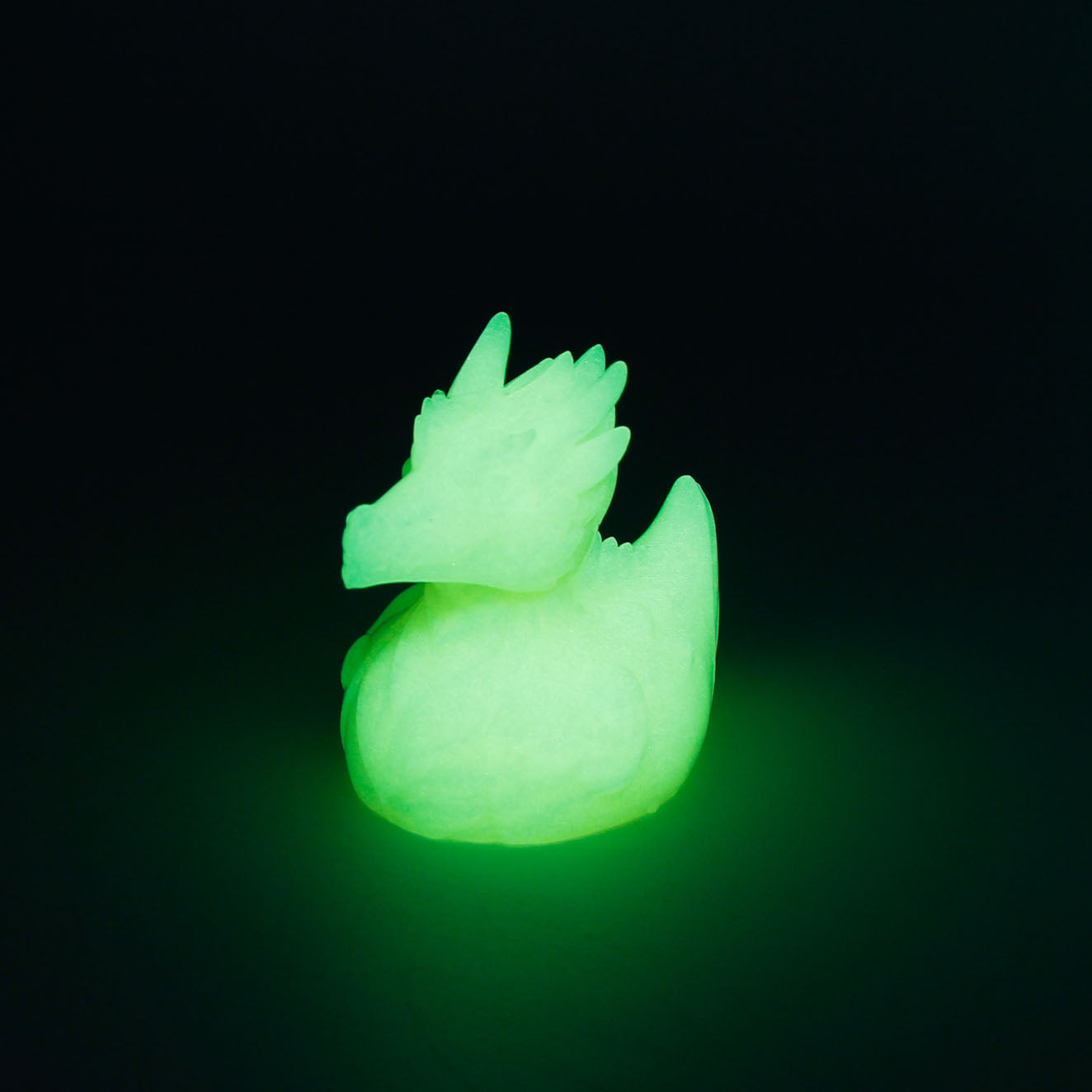 Kobold Ducky Squish Small 00-20 Super Soft Yellow GITD UV