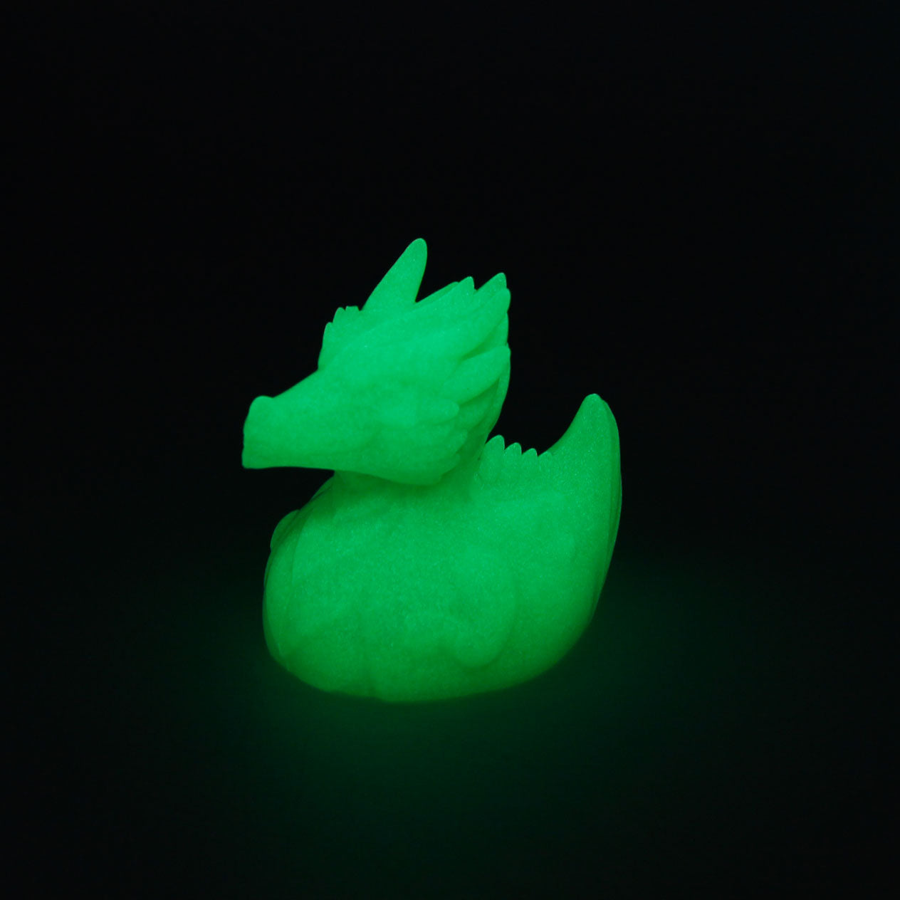 Kobold Ducky Squish Small 00-20 Super Soft Green GITD UV