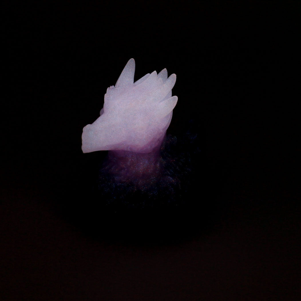 Kobold Ducky Squish Small 00-20 Super Soft Ice Grape GITD