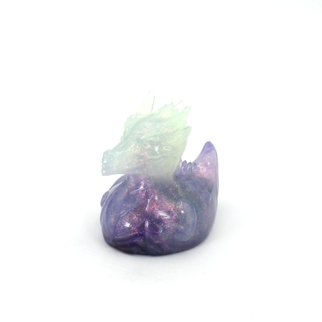 Kobold Ducky Squish Small 00-31 Soft Near Clear Halfway to Halloween GITD
