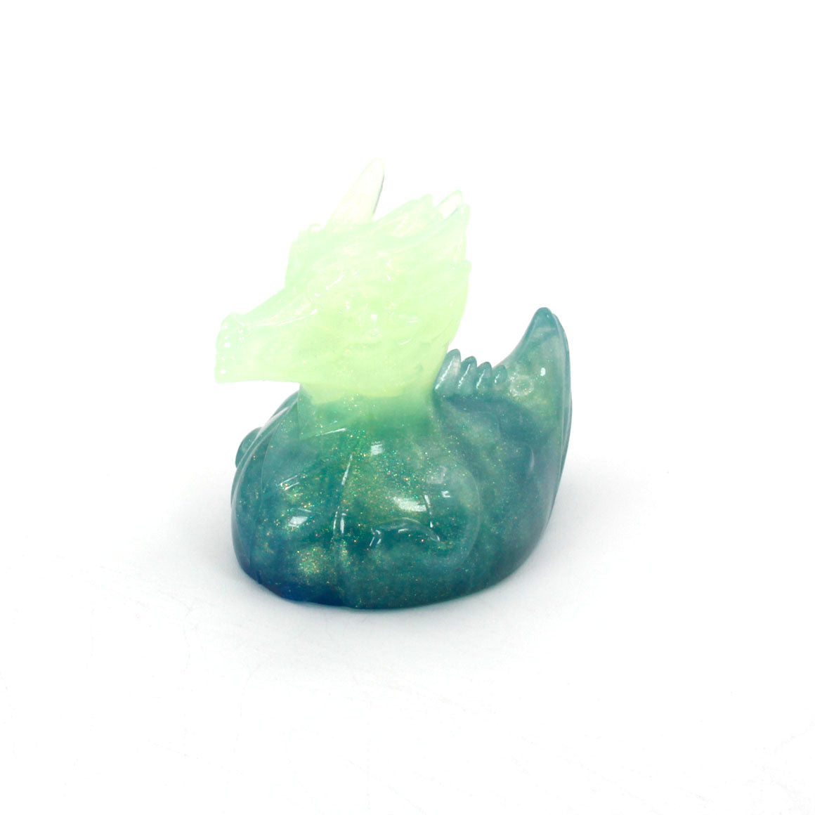 Kobold Ducky Squish Small 00-31 Soft Near Clear Aurora GITD