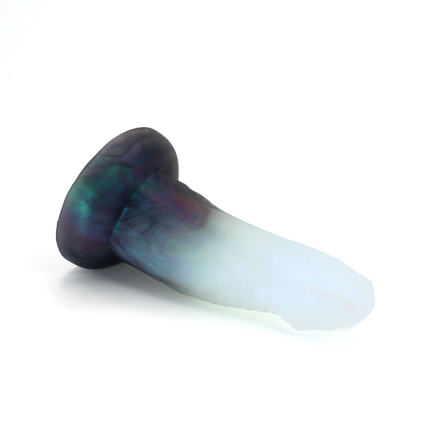 Dwarven Barbarian Small 00-31 Soft Near Clear Witches Cauldron GITD CS Suction Base