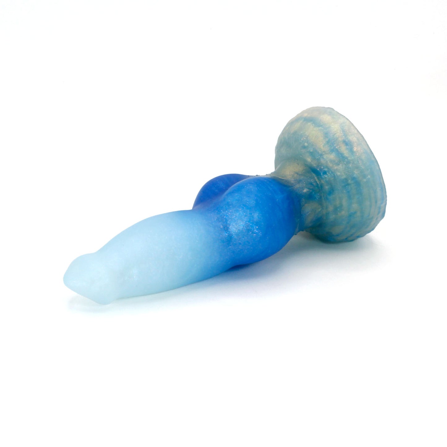 Direwolf X-Small 00-31 Soft Near Clear Beachside GITD Color Shift Suction Base