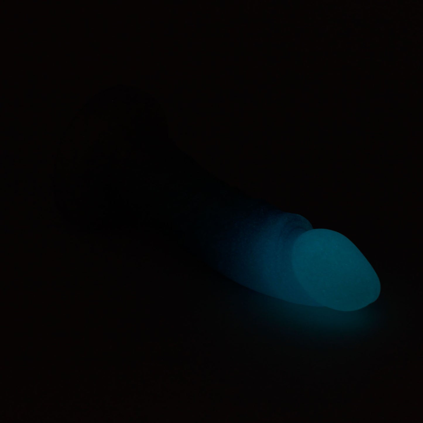 Human Bard Small 00-31 Soft Near Clear Beachside GITD Color Shift Suction Base