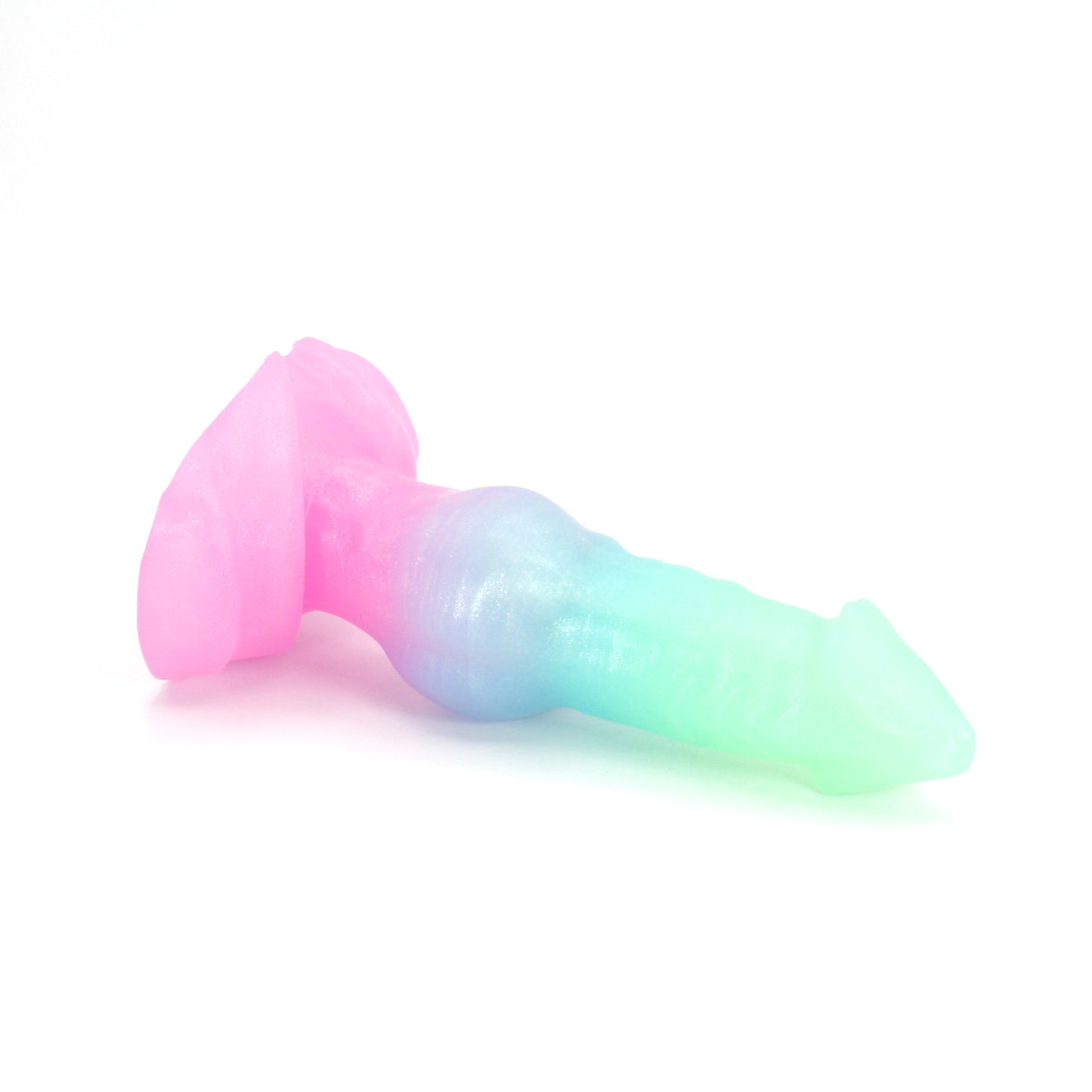 Dragon Small 00-31 Soft Near Clear Neon Seaglass