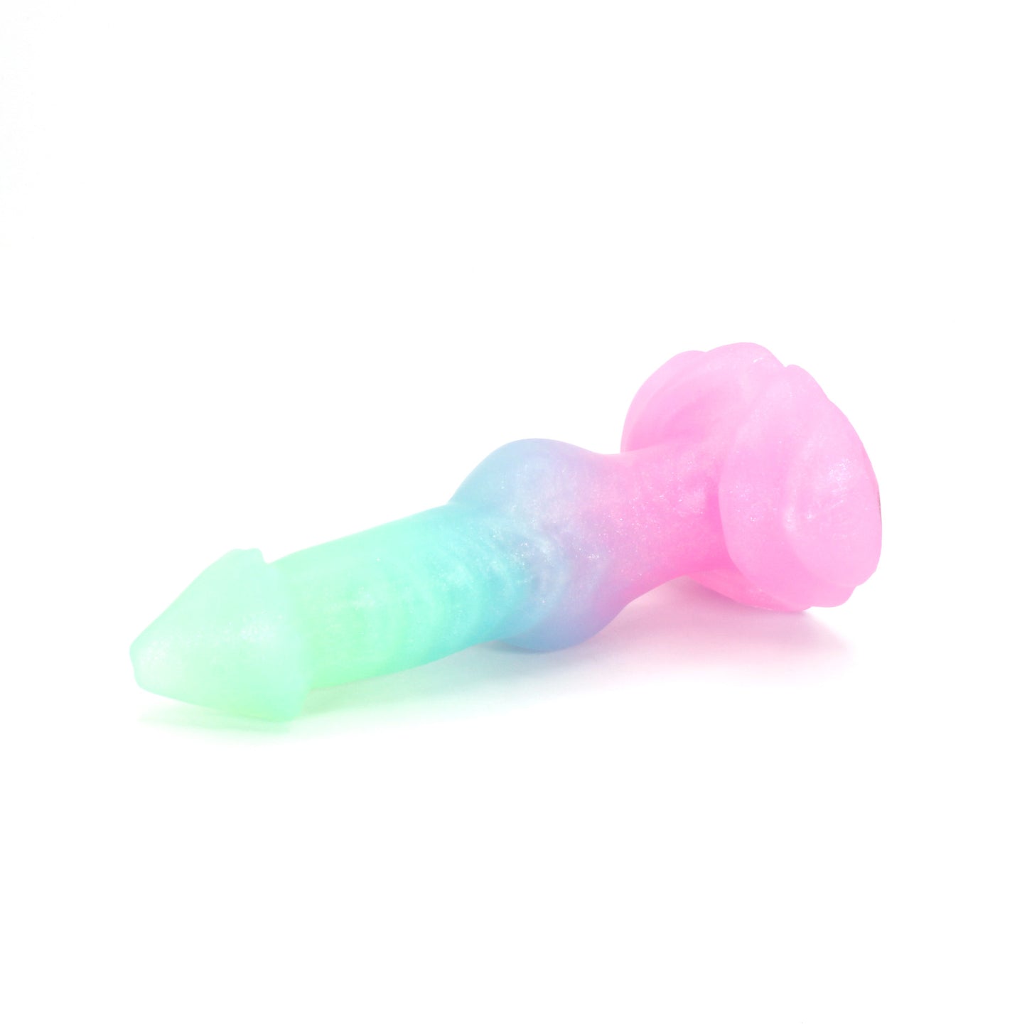 Dragon Small 00-31 Soft Near Clear Neon Seaglass