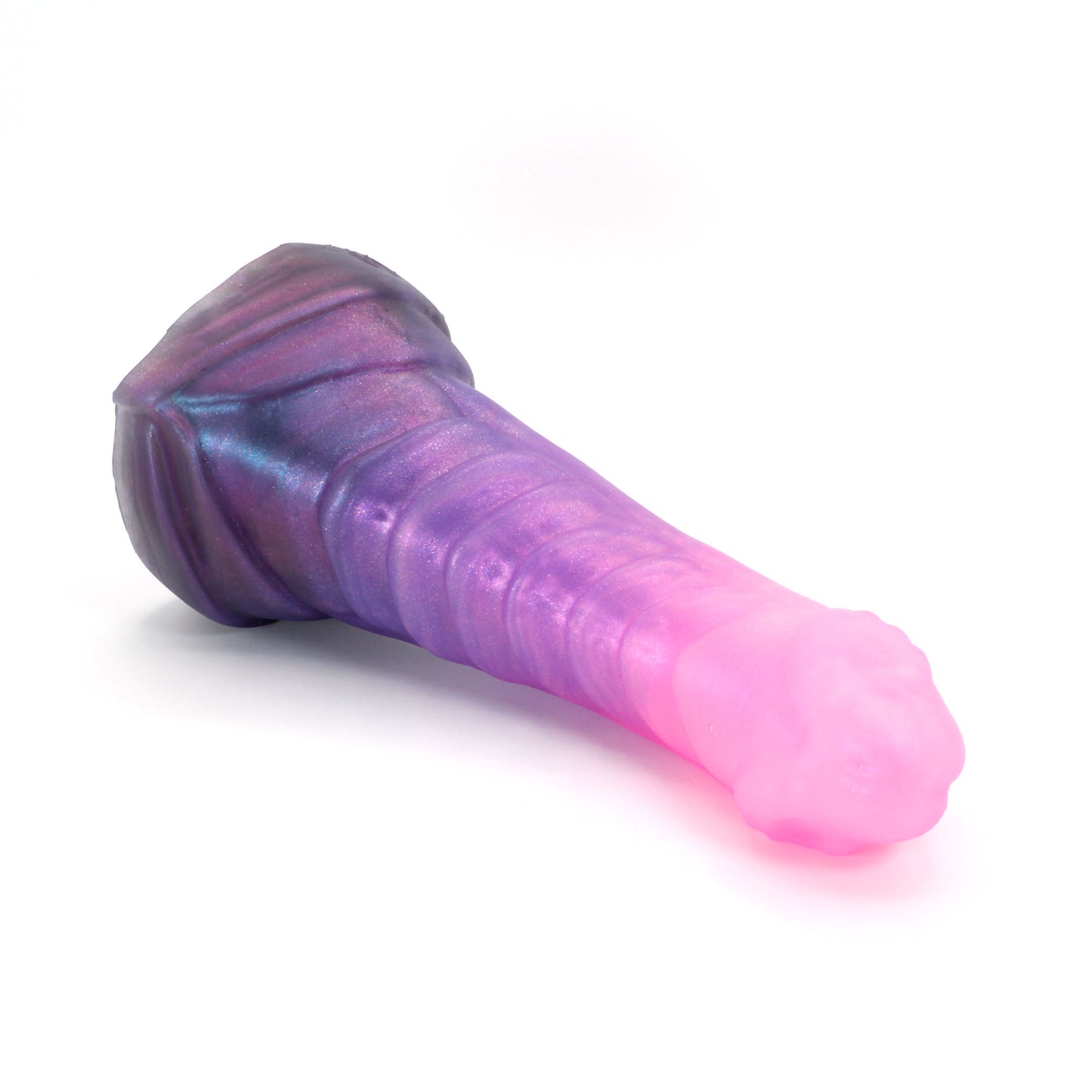 Basilisk Medium 00-31 Soft Near Clear Nebula UV Color Shift Suction Base
