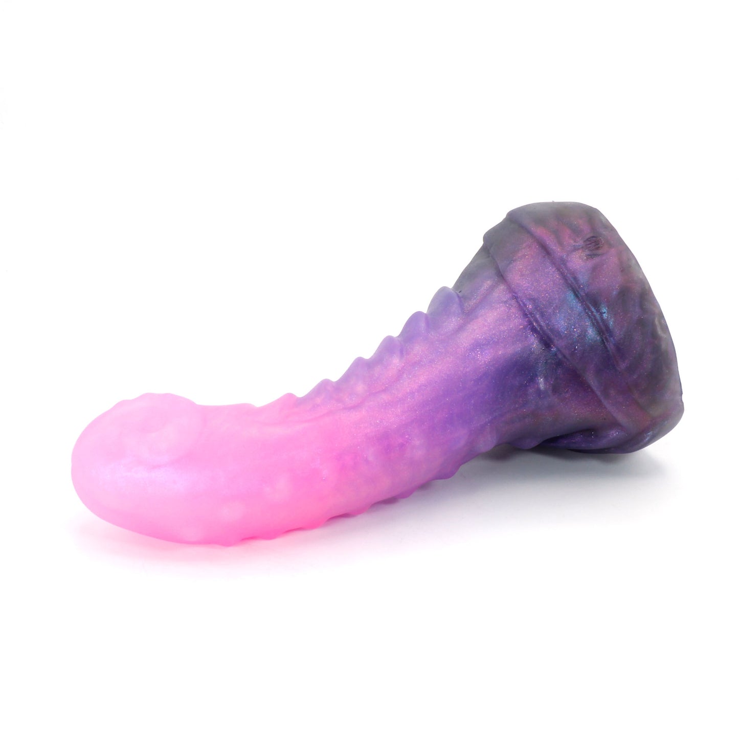 Basilisk Medium 00-31 Soft Near Clear Nebula UV Color Shift Suction Base