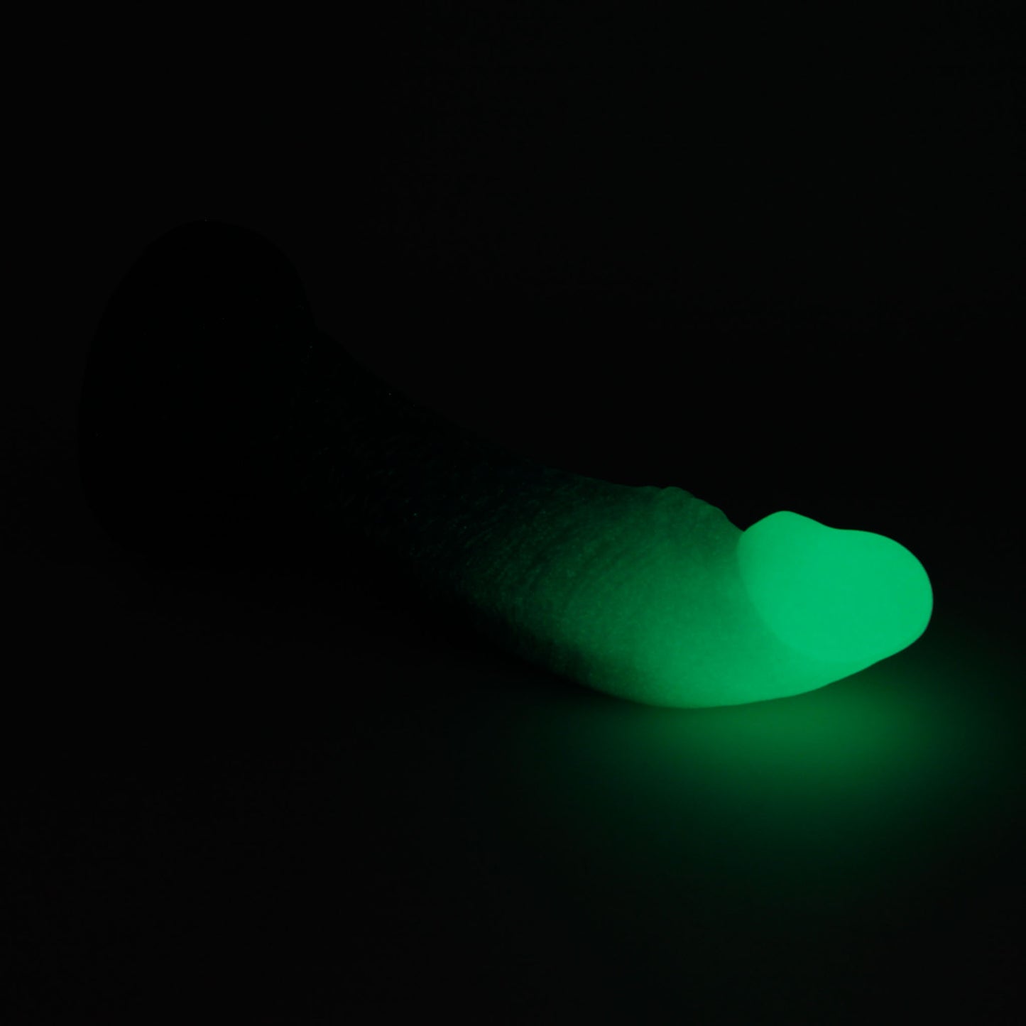 Elven Sorcerer Medium 00-31 Soft Near Clear Aurora GITD Color Shift Suction Base