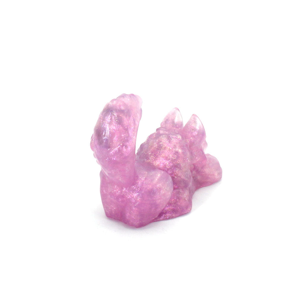 Direwolf Squish Small 00-31 Soft Near Clear Magenta Color Shift
