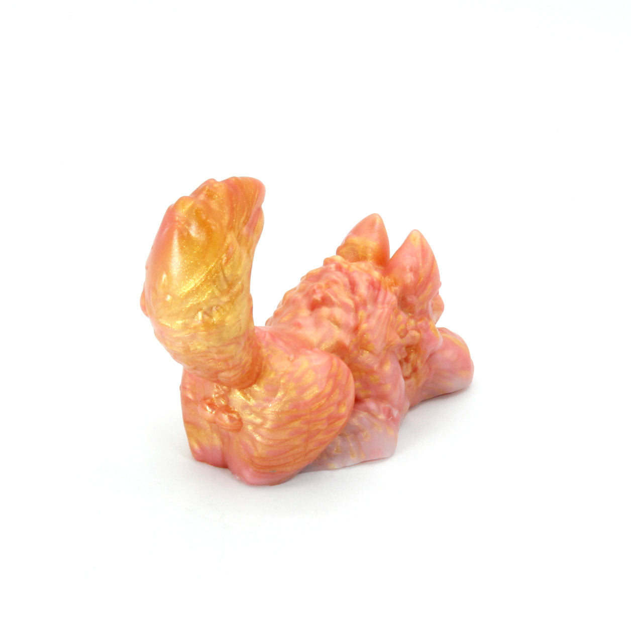 Direwolf Squish Large Pink Pearl Gold