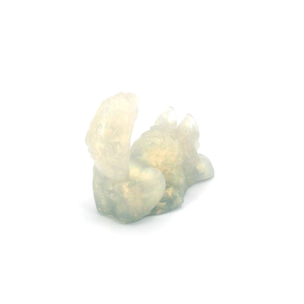 Direwolf Squish Small 00-31 Soft Near Clear Sage Color Shift