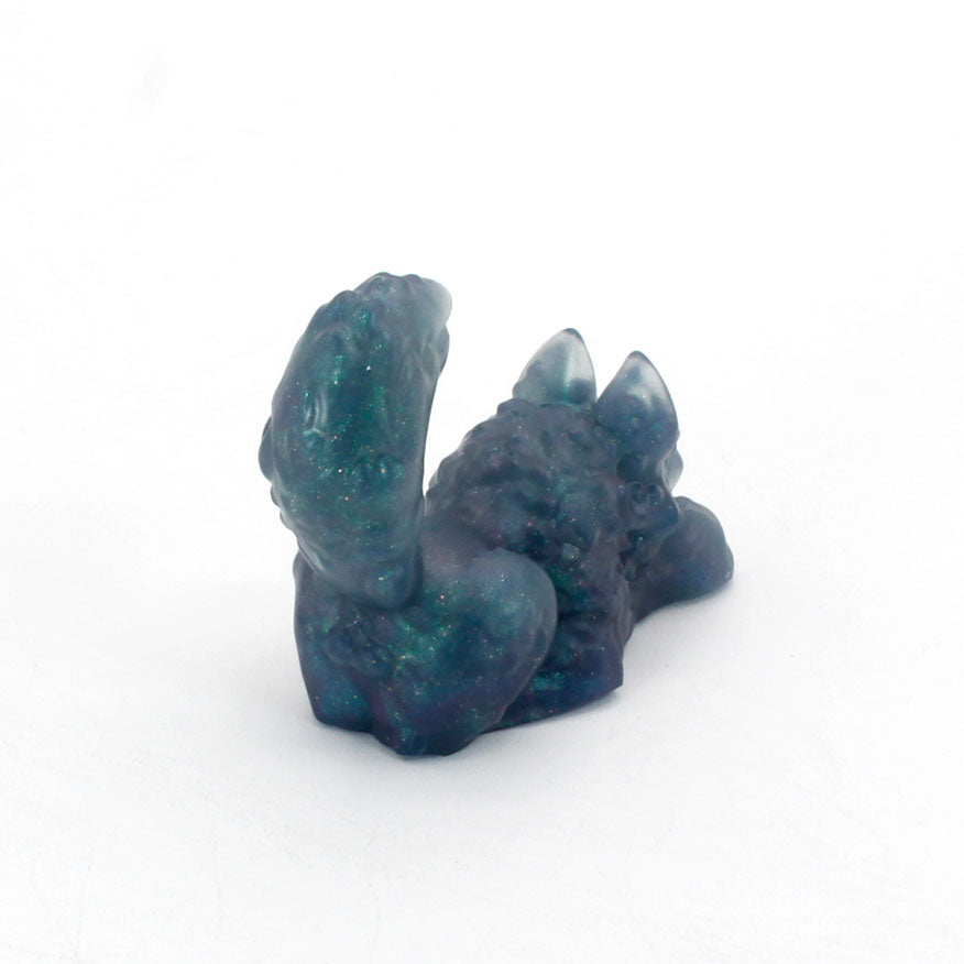 Direwolf Squish Small 00-31 Soft Near Clear Deep Teal