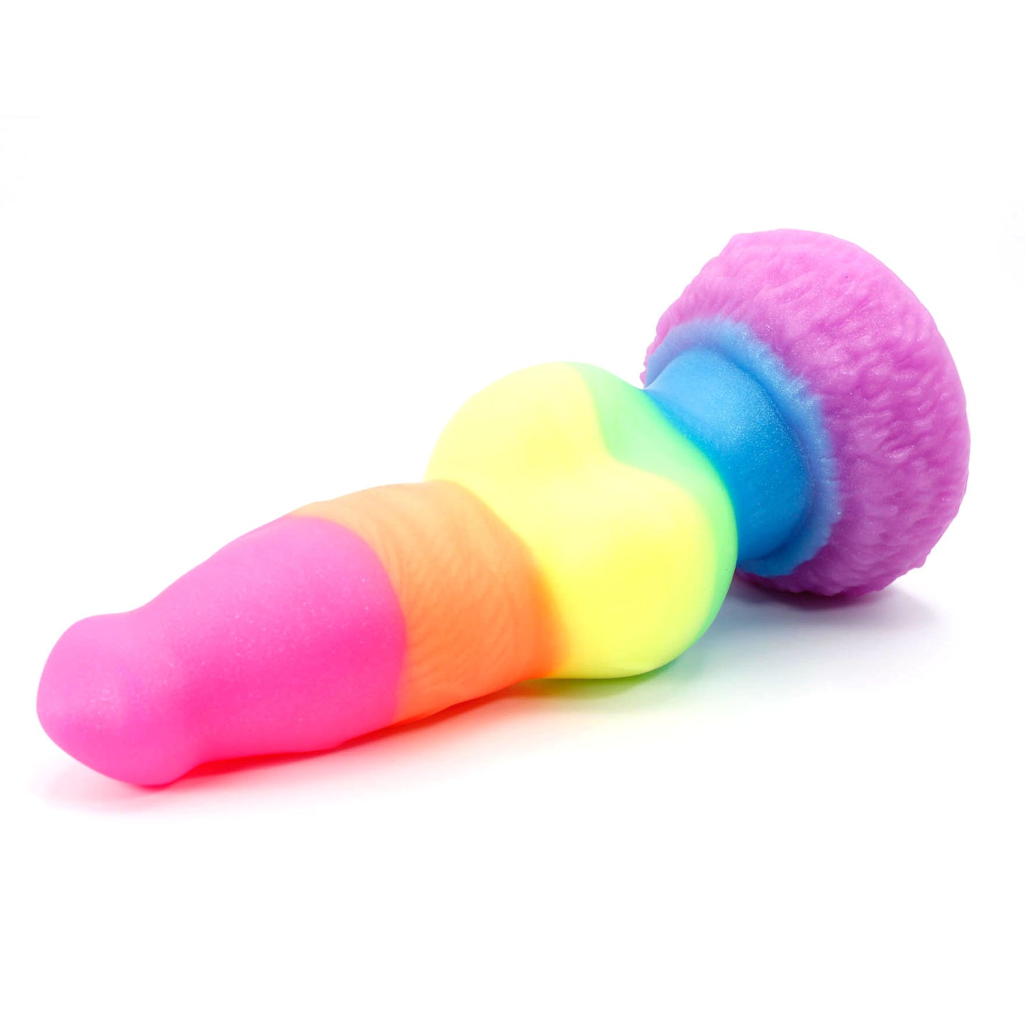 Large Direwolf 00-20 Super Soft Rainbow Pop UV GITD