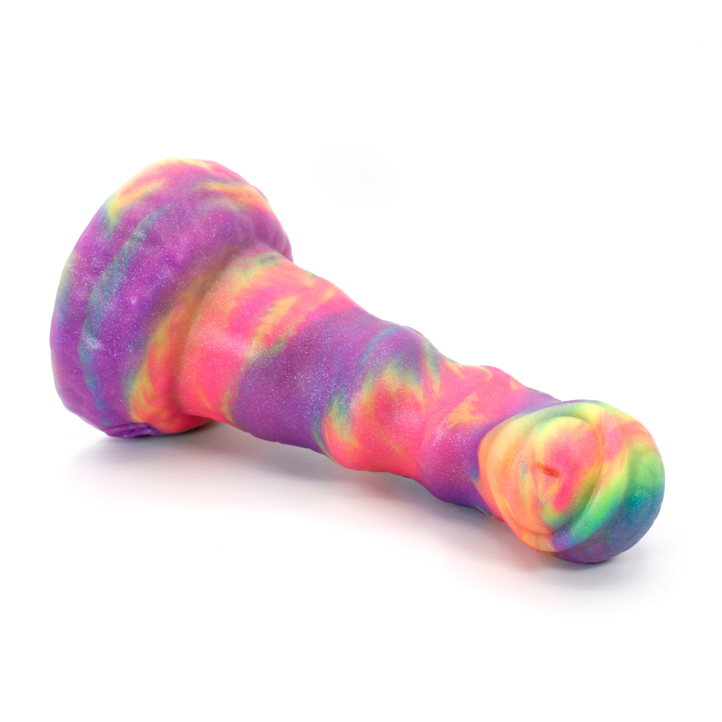 Medium Eyestalk 00-30 Soft Rainbow Marble UV GITD