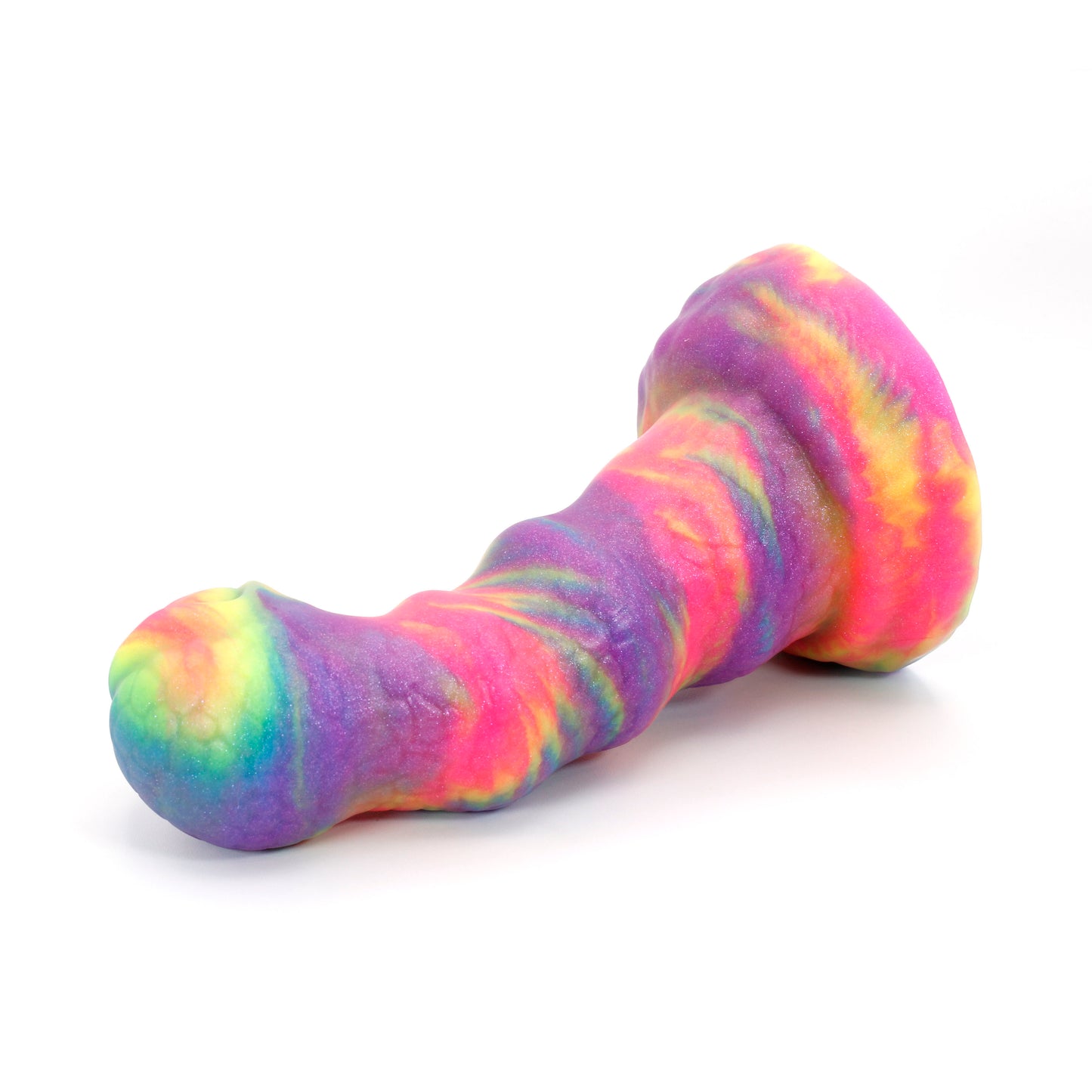 Medium Eyestalk 00-30 Soft Rainbow Marble UV GITD