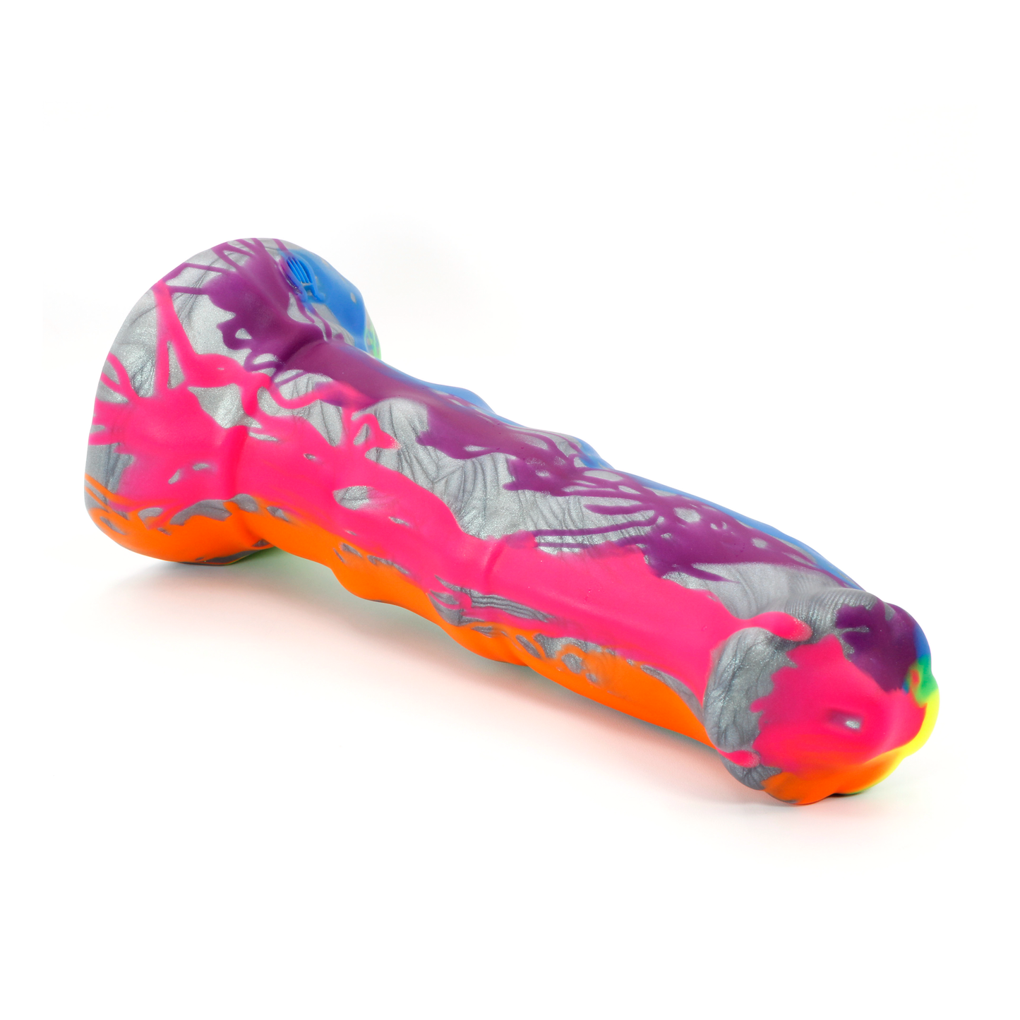Large Minotaur 00-30 Soft Grey Rainbow Drizzle UV GITD