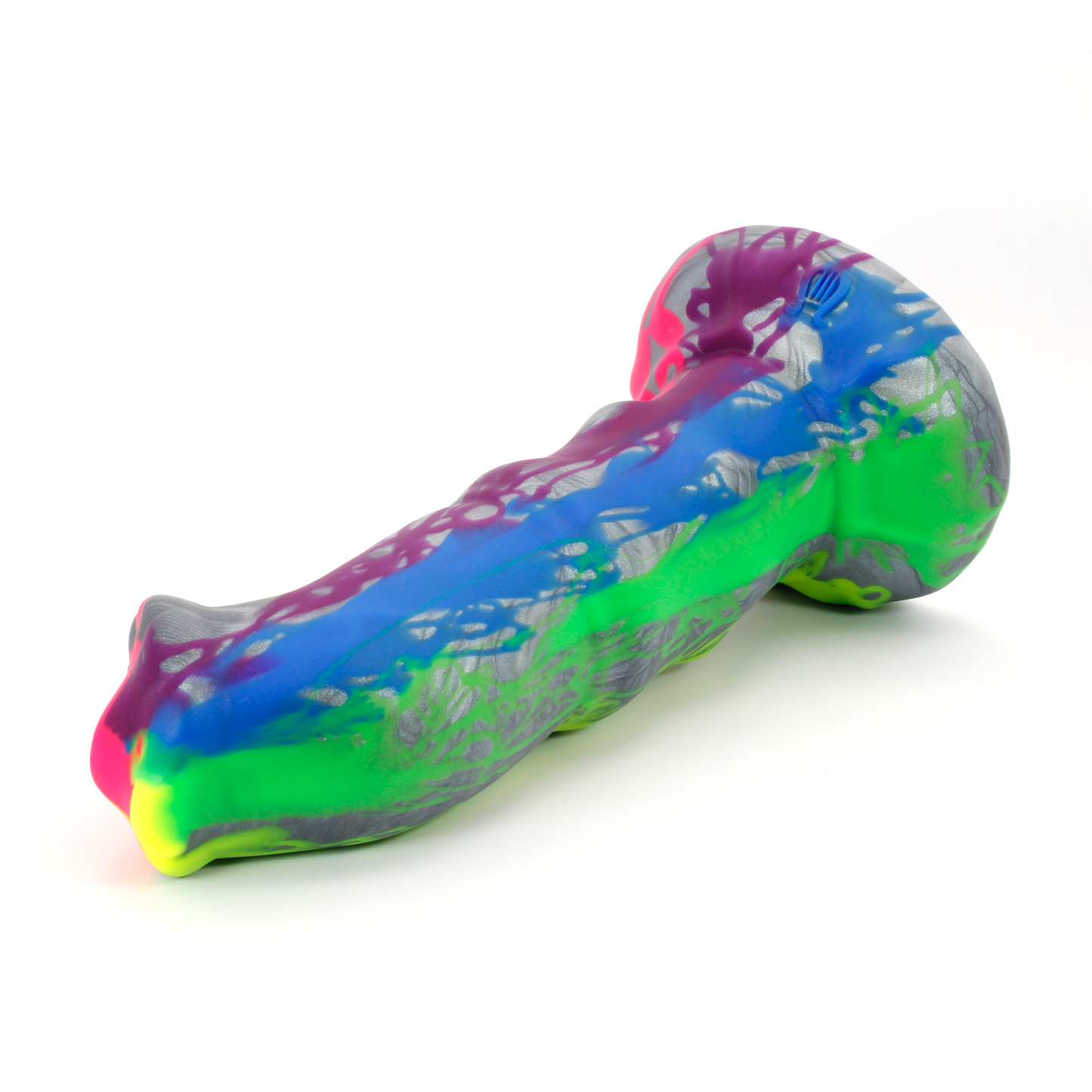 Large Minotaur 00-30 Soft Grey Rainbow Drizzle UV GITD