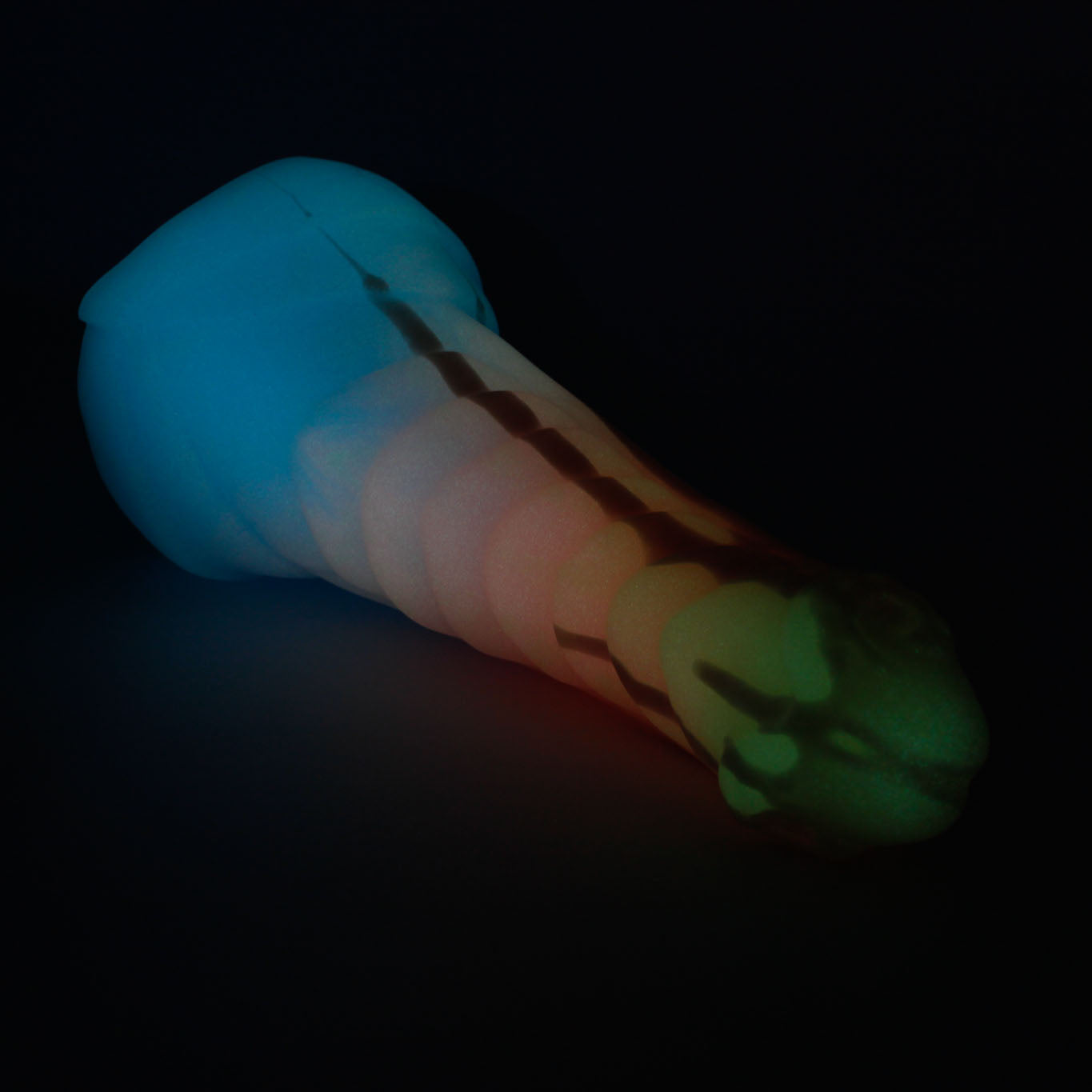 Large Basilisk 00-30 Soft Cake Drip GITD