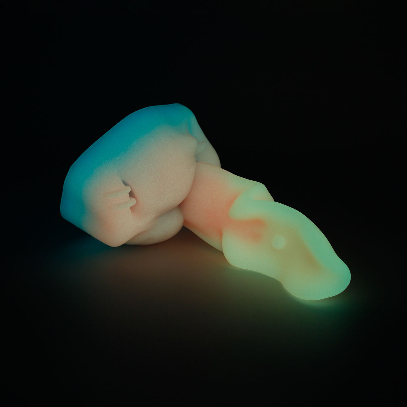 O Tabaxi Maw 00-30 Soft Sunset Glow GITD