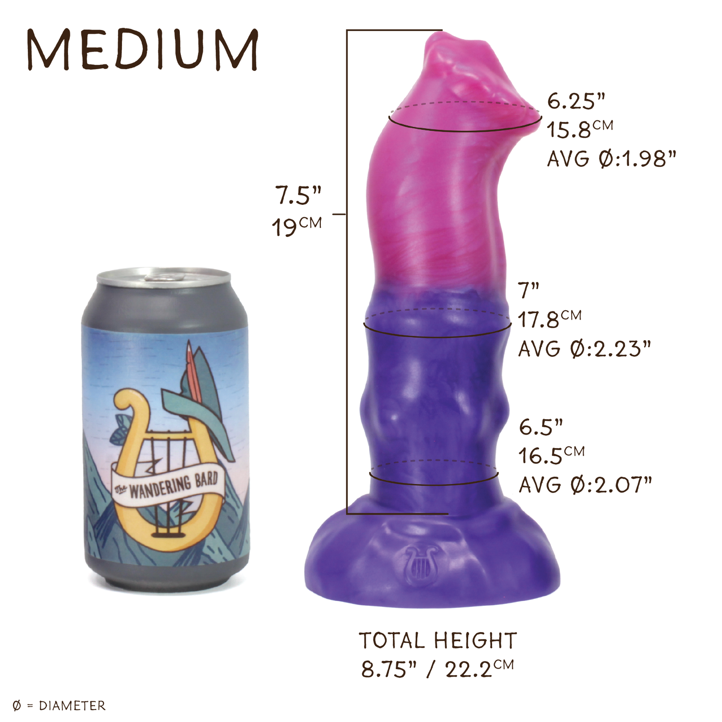 Medium Minotaur 00-30 Soft Celebration UV Confetti