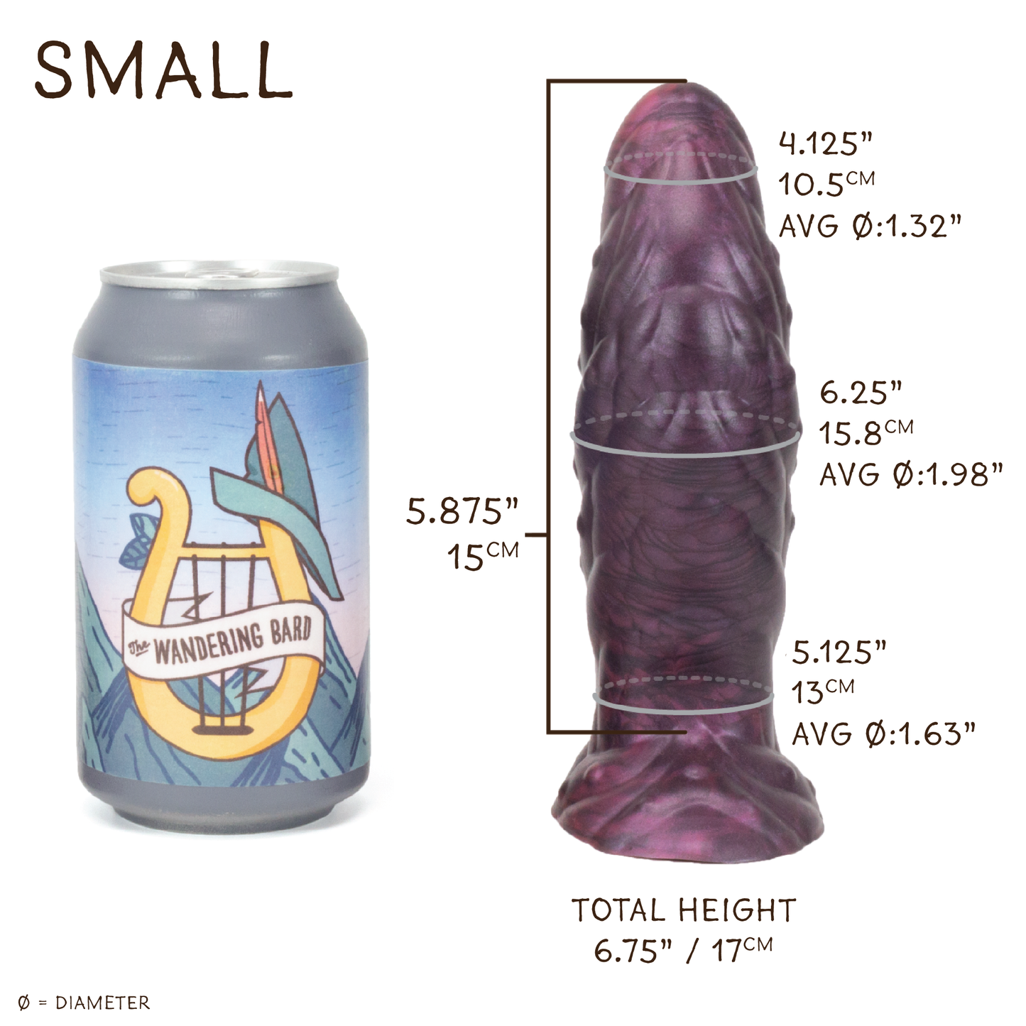 Shadow Demon Small 00-31 Soft Near Clear Borealis CS