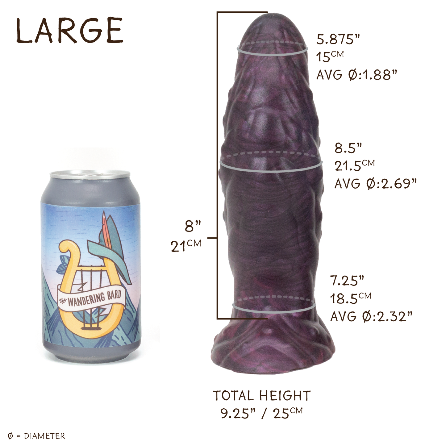 Large Shadow Demon 00-30 Soft Seafoam
